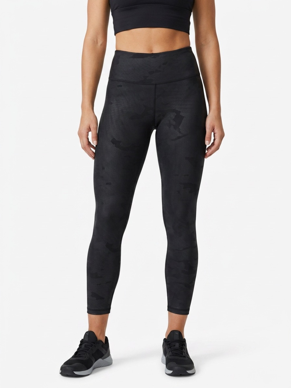 Vie Active Rockell 7/8 Black Camo Leggings